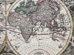 [mapa świata, ok. 1715] Planiglobii Terrestris cum utroq Hemisphaerio Caelesti Generalis Repraesentatio