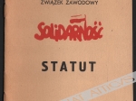 Niezależny Samorządny Związek Zawodowy "Solidarność". Statut