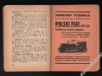 Kalendarz oficera strażackiego na rok 1936
